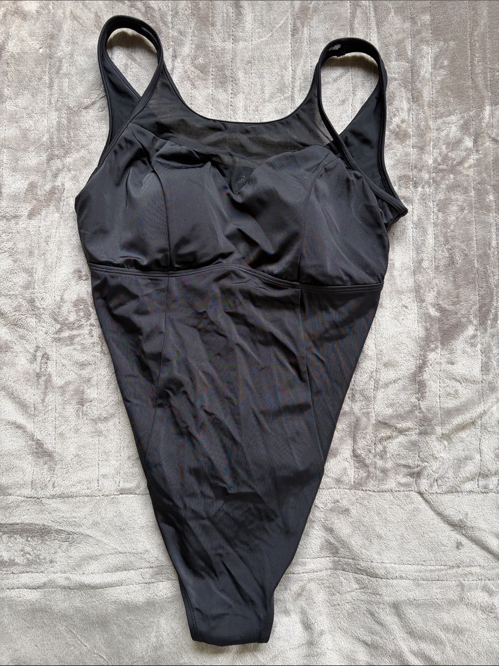 Torrid Classic Black One-Piece Swimsuit 1X